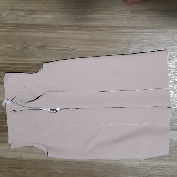 Sz 6 oversized Dion Lee vest top with zipper